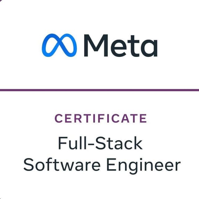 Meta Full-Stack Software Engineer